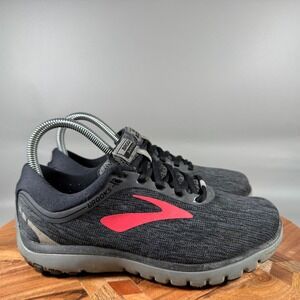 Brooks Pureflow 7 Women's Running Shoes‎ Black Pink Size 6.5